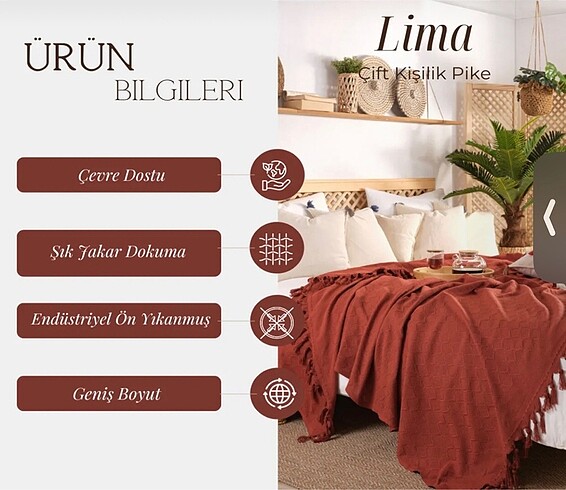 Beden Pike&yatak örtüsü