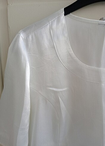 l Beden #beyaz saten bluz