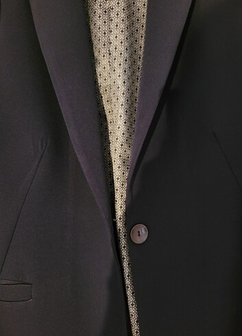 s Beden Lacivert Blazer Ceket