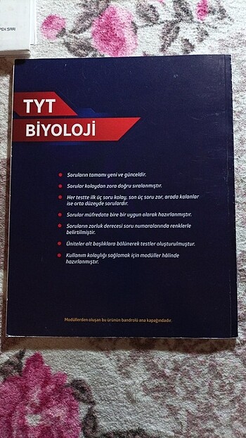  Modüler Biyoloji Soru Kitabı