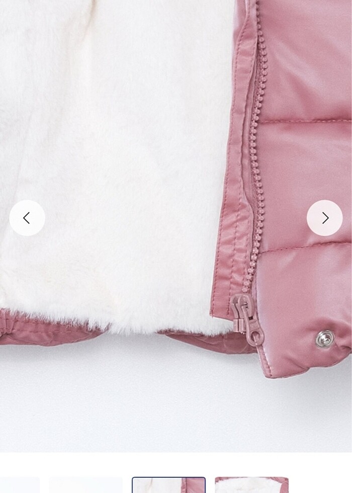 Kız bebek mont - Görsel 3