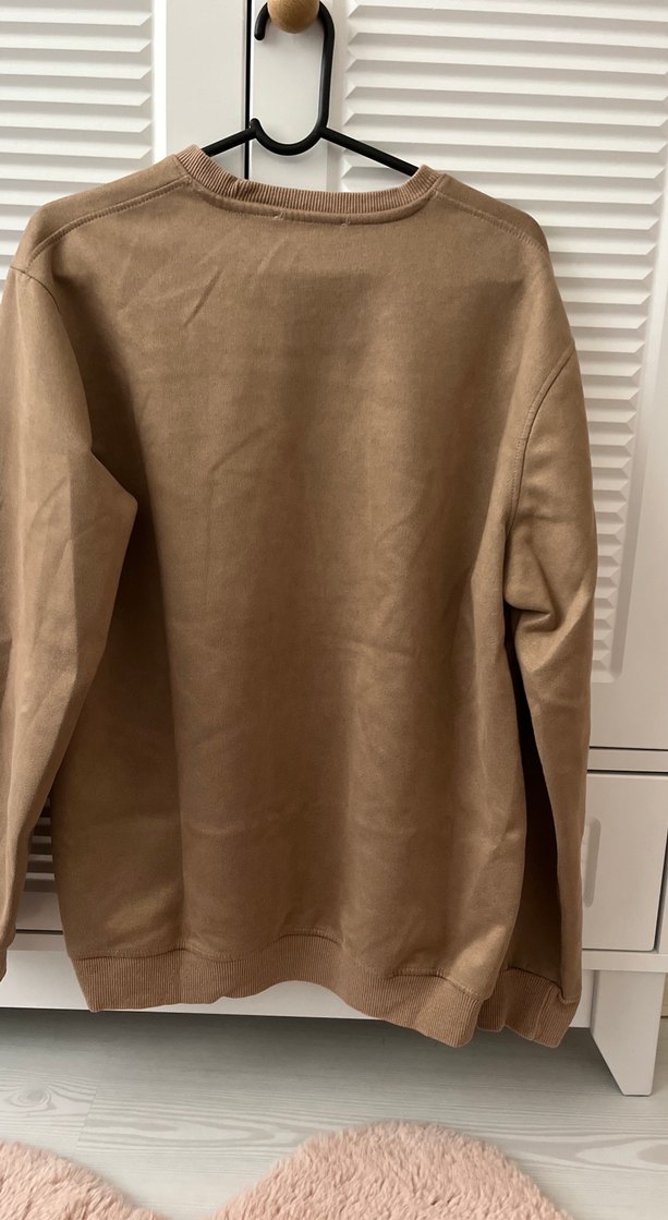 VOGUE Baskılı Kahverengi Sweatshirt - Görsel 3