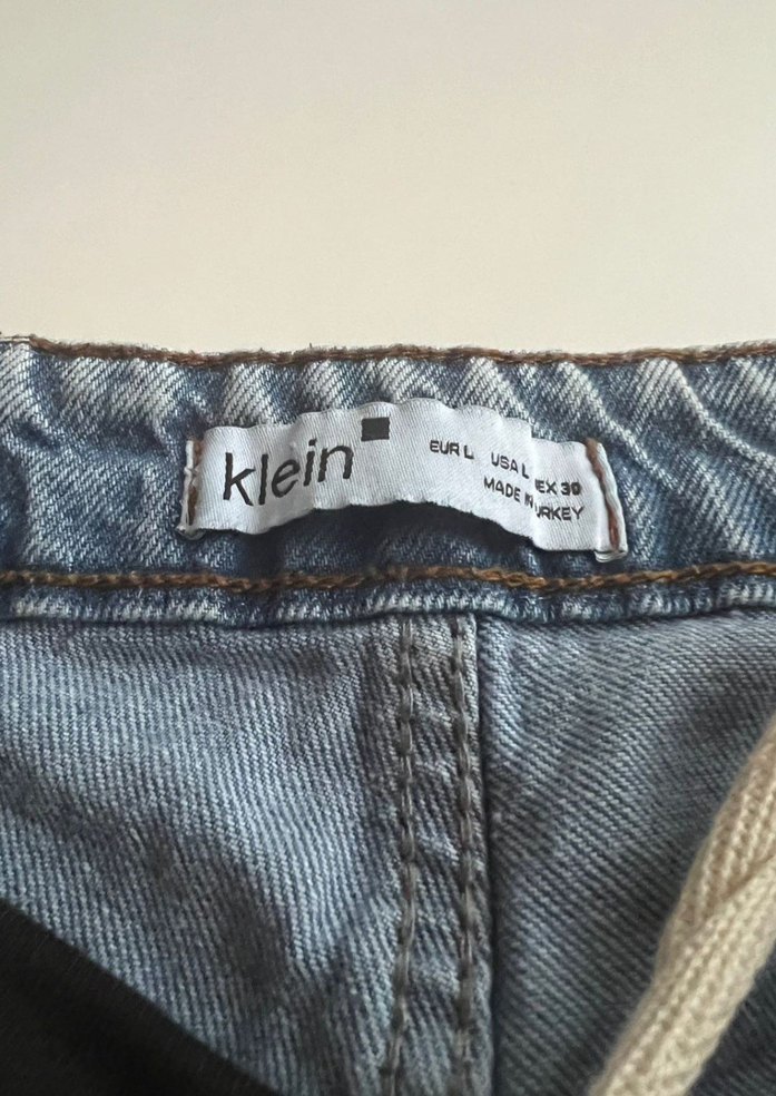 Kadın Siyah Gri Bel Bantlı Boyfriend Pantolon - Görsel 4