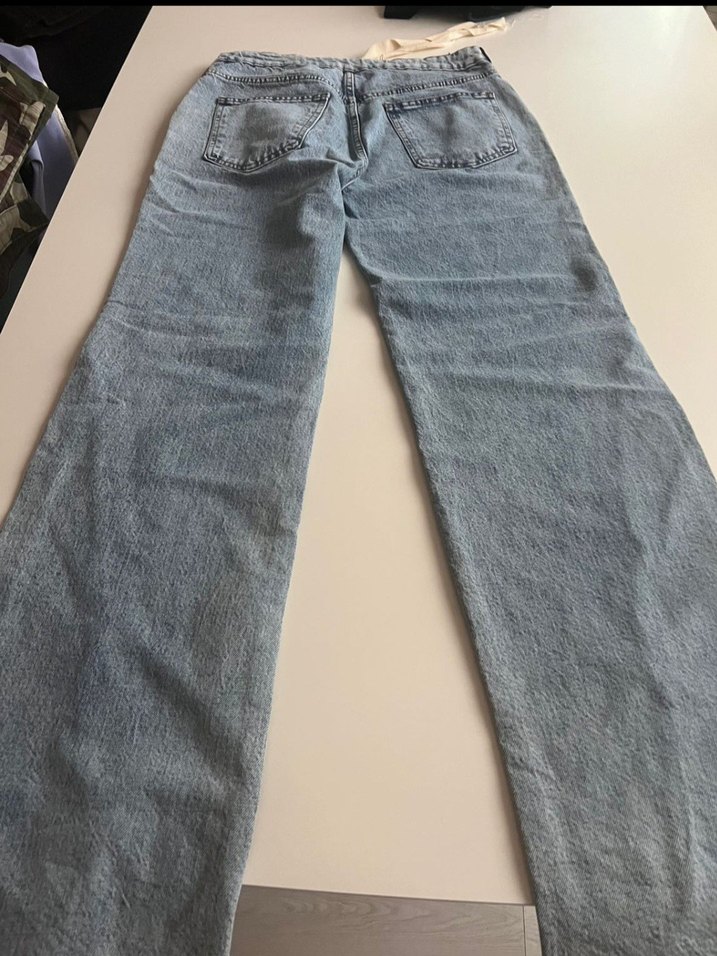 Kadın Siyah Gri Bel Bantlı Boyfriend Pantolon - Görsel 3