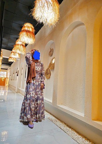 38 Beden Bohem Tarzı Uzun Bağlamalı Elbise
