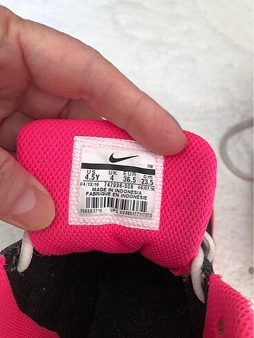 37 Beden Orijinal Nike spor