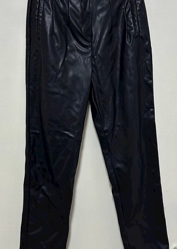 Defacto Deri Kadın pantolon - Görsel 3