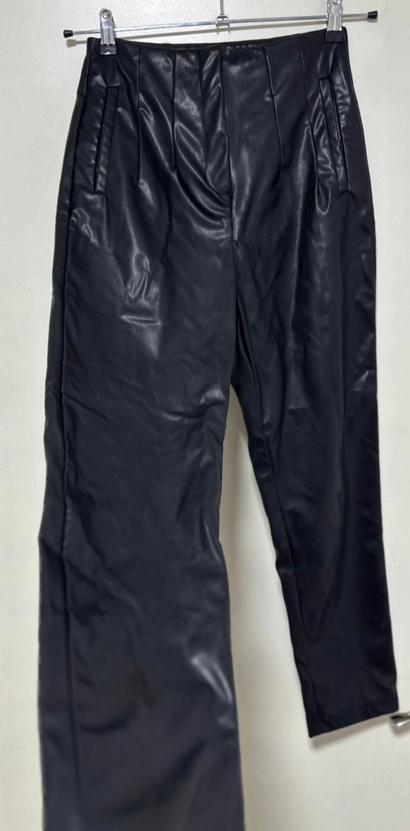 Defacto Deri Kadın pantolon - Görsel 2