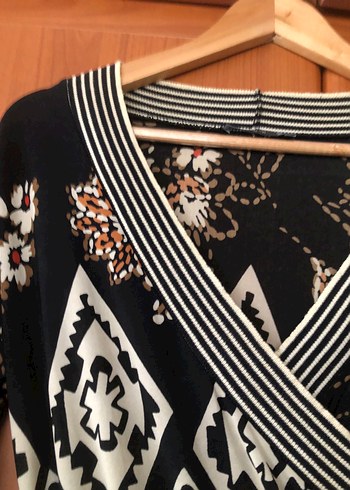 Koton etnik desenli elbise - Görsel 3