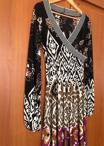 Koton etnik desenli elbise - Görsel 2