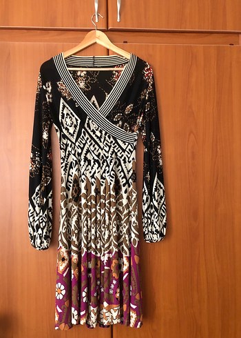 Koton etnik desenli elbise - Görsel 4