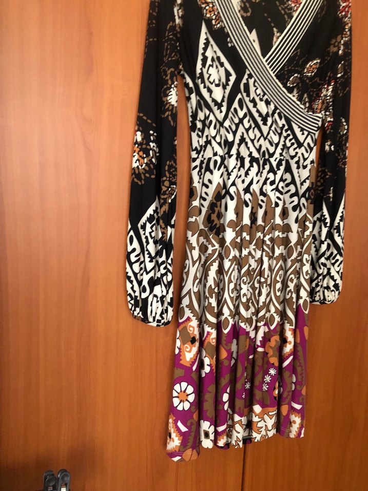 Koton etnik desenli elbise - Görsel 5