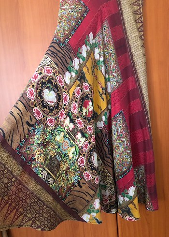 BATİK Çok Renkli Bohem Kadın etek - Görsel 3