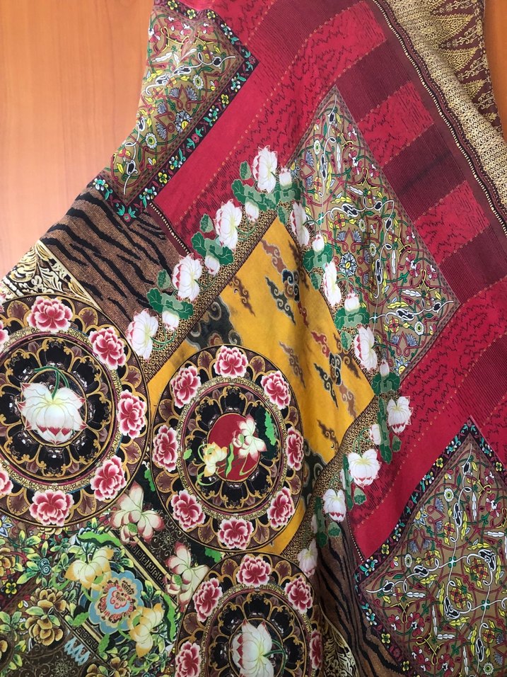 BATİK Çok Renkli Bohem Kadın etek - Görsel 2