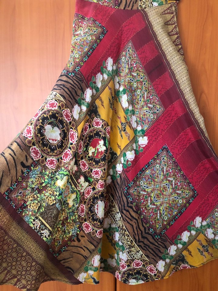 BATİK Çok Renkli Bohem Kadın etek - Görsel 4