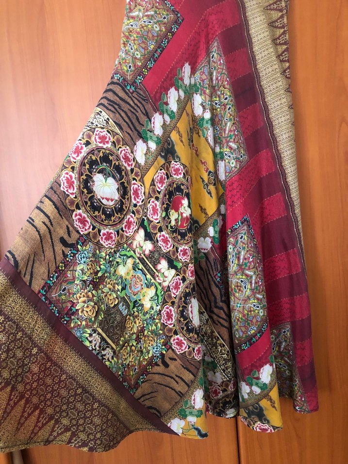 BATİK Çok Renkli Bohem Kadın etek - Görsel 3