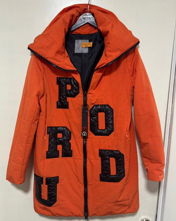 Nocturne Fermuarlı Midi Kadın kaban - Görsel 4