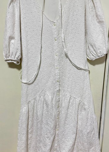 Lcw fisto V Yakalı Uzun Elbise - Görsel 4