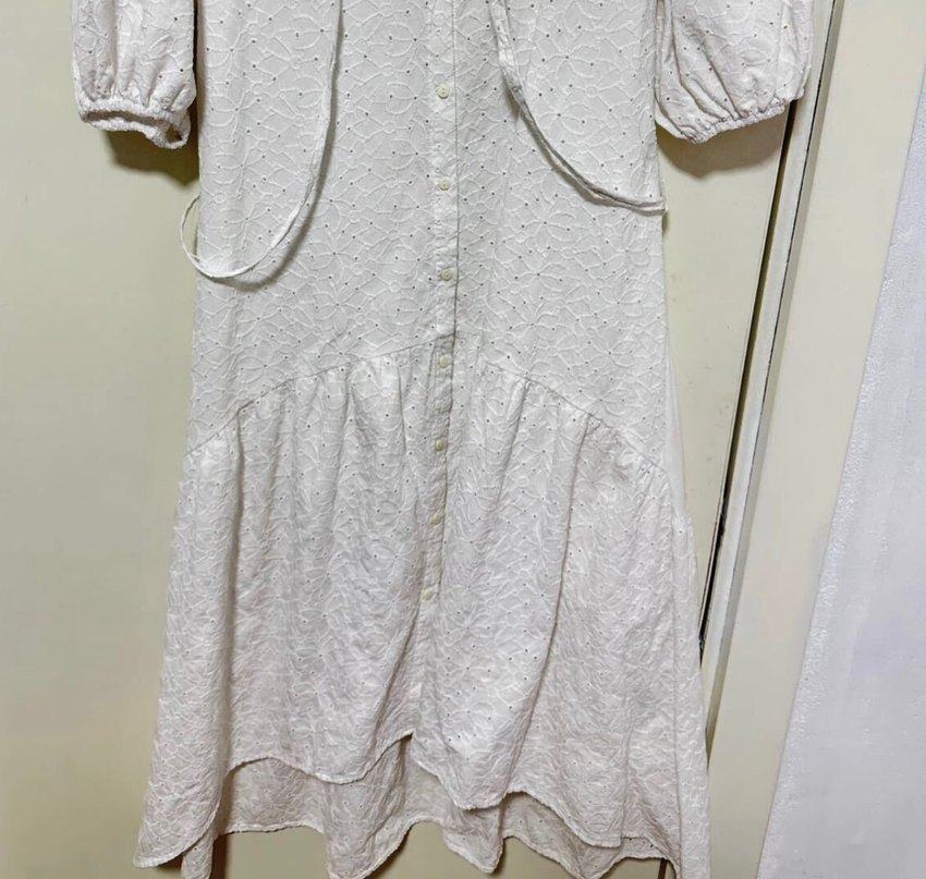 Lcw fisto V Yakalı Uzun Elbise - Görsel 5