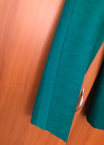 ADL Yeşil Gri Kadın Blazer Ceket - Görsel 6