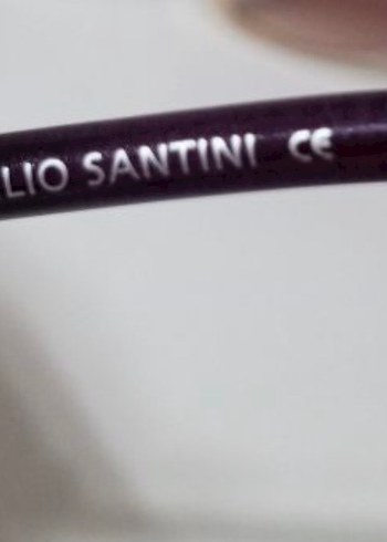 Emilip santini original Bej Retro Kadın Güneş Gözlüğü - Görsel 4