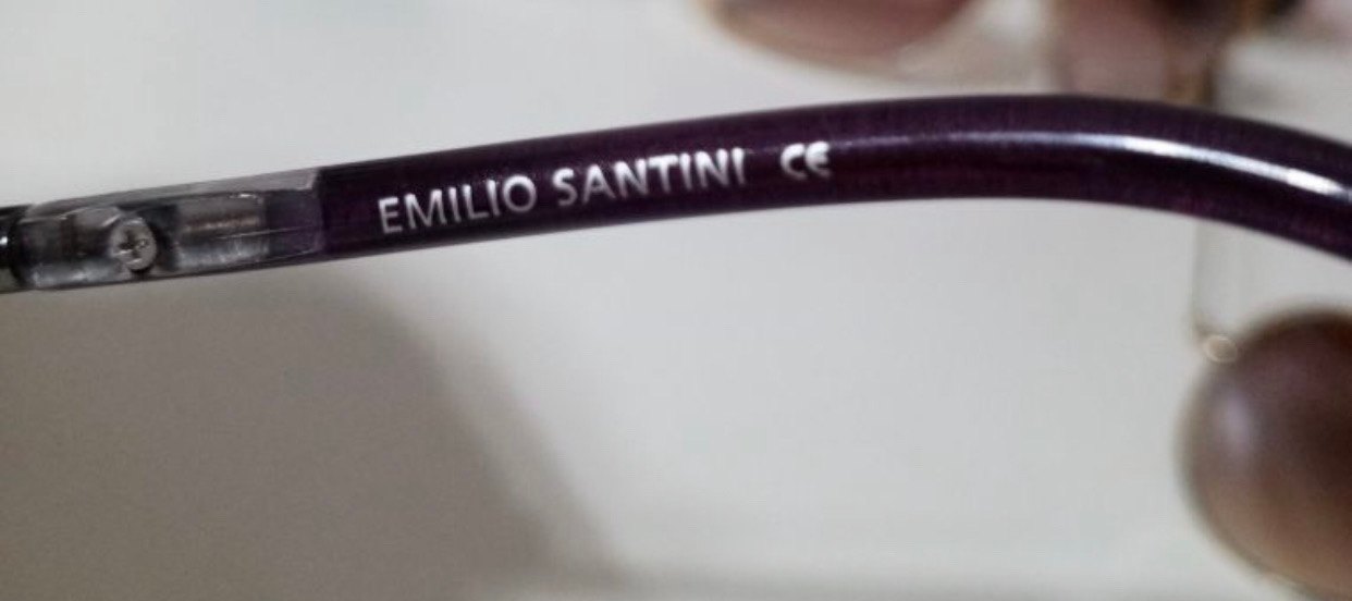 Emilip santini original Bej Retro Kadın Güneş Gözlüğü - Görsel 4