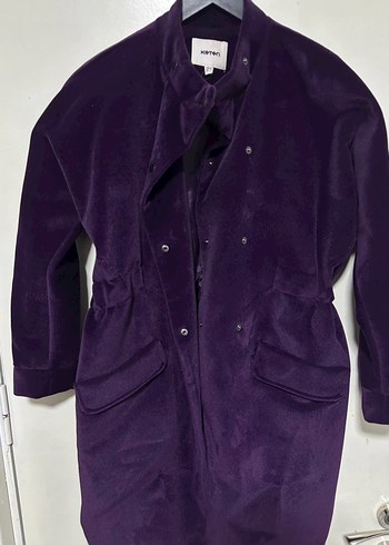 Koton Mor  Uzun  Kaban - Görsel 2