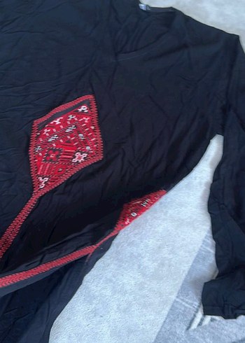 American Vintage Nakış Detaylı etnik Kadın Elbise