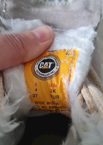 Kız Çocuk Beyaz Süet Tüylü Bot - Görsel 7