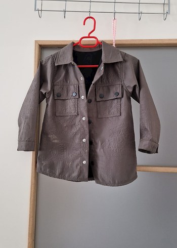 Düğmeli Erkek Çocuk Keten Ceket - Görsel 2