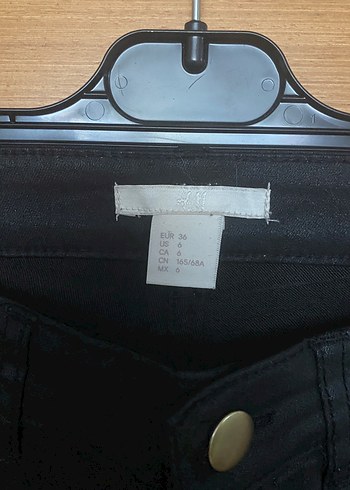 s Beden H&M kaplamalı pantolon