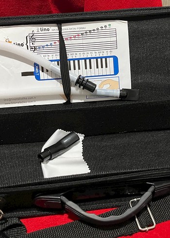 Çantalı melodika sıfır ürün tam ekipman - Görsel 2