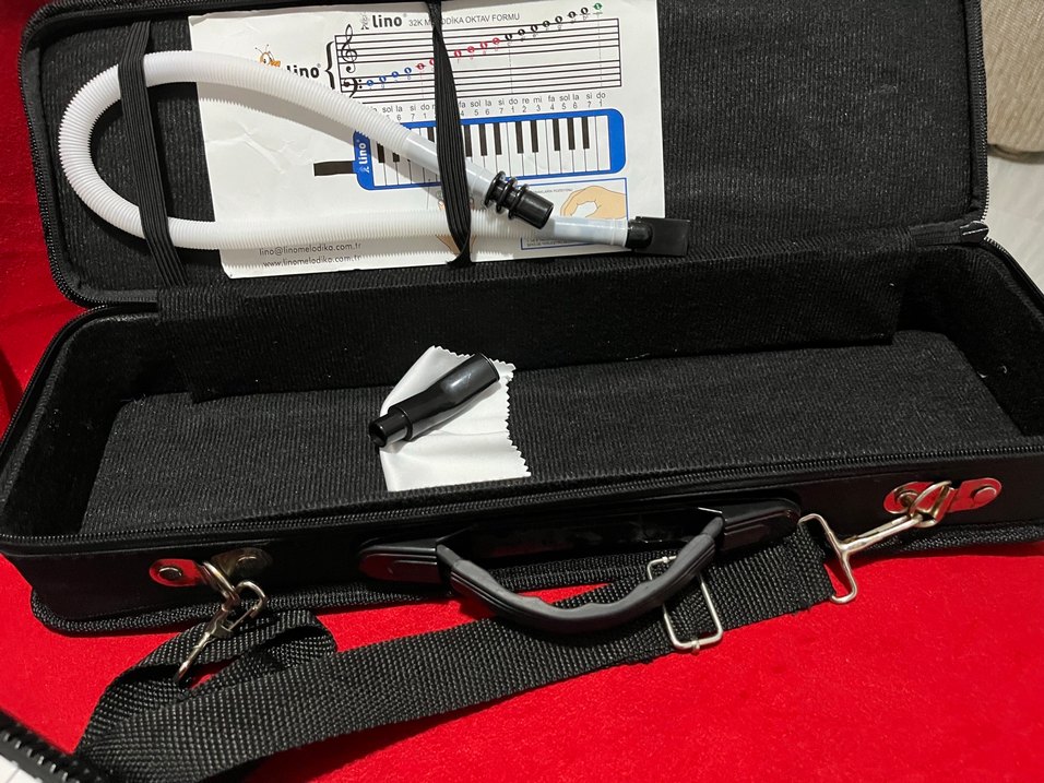 Çantalı melodika sıfır ürün tam ekipman - Görsel 4
