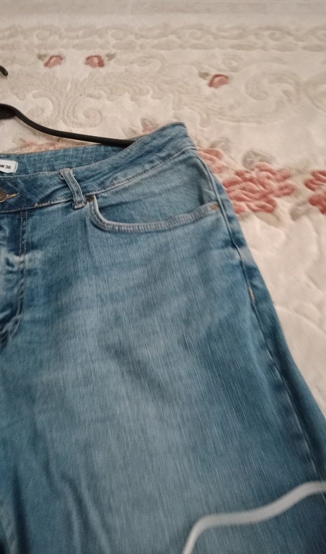 erkek. Mavi Denim Mini Şort - Görsel 4