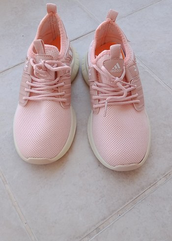 Pembe Bağcıklı Adidas Kadın Spor Ayakkabı