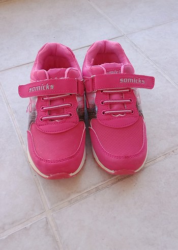Kız Çocuk Pembe Somicks Spor Ayakkabı