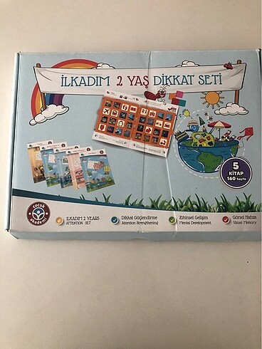 Çocuk Akademisi- 2 yaş Dikkat Seti