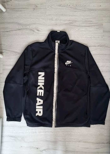 Nike Siyah Fermuarli Spor Ceket