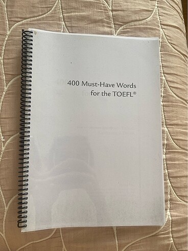 toefl kelime kitabı