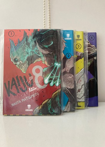 Kaiju no:8 4 Ciltli Manga Seti