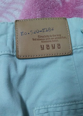 Yeşil Mini Etek Rahat Kesim - Görsel 5