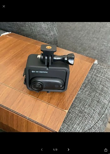 Gopro Insta360 GO 3S Siyah Aksiyon Kamerası