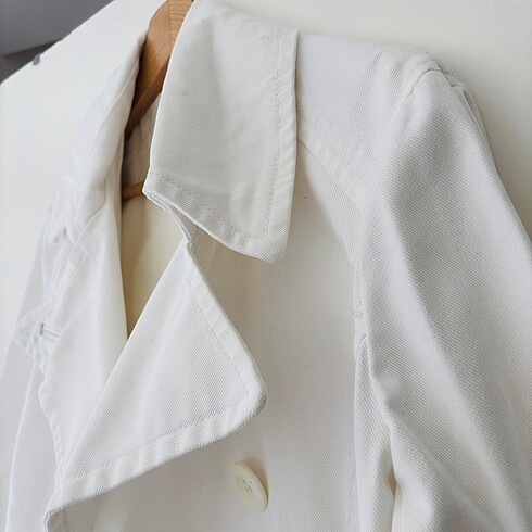38 Beden beyaz Renk H&M Studio 38/40 Bayan Ceket
