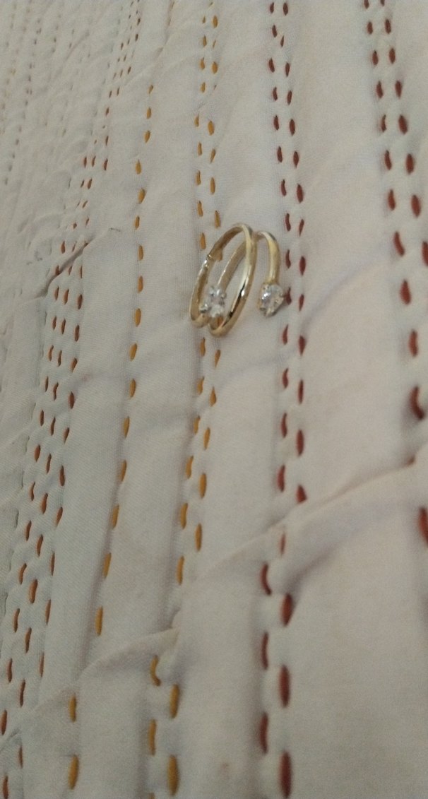 Altın Renkli Minimalist Kadın Yüzük - Görsel 2