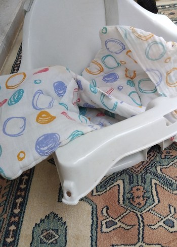 Renkli Desenli Bebek Mama Sandalyesi Tepsisi - Görsel 15