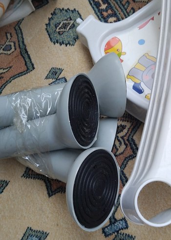 Renkli Desenli Bebek Mama Sandalyesi Tepsisi - Görsel 12