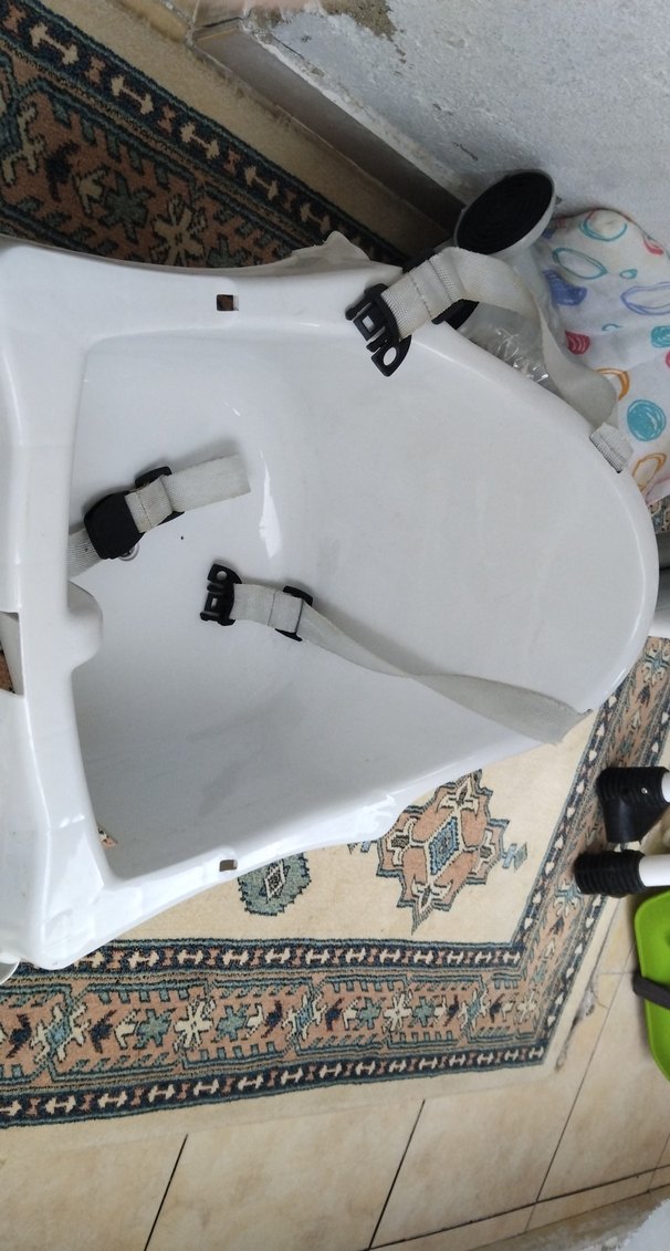 Renkli Desenli Bebek Mama Sandalyesi Tepsisi - Görsel 5