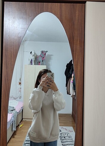s Beden ten rengi Renk mia collection sweatshirt