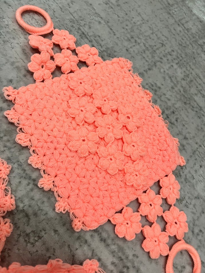 Pembe Renkli Banyo Süngeri Seti - Görsel 4