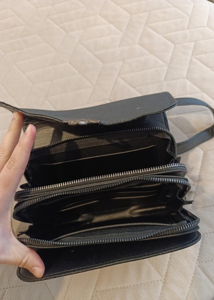 Siyah Çapraz Çanta  - Görsel 3